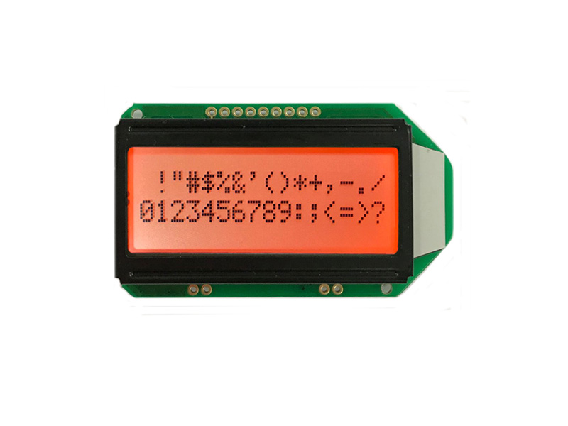 1.7寸固话机显示屏COB橙蓝光LCD屏定制字符点阵屏模块1602液晶屏
